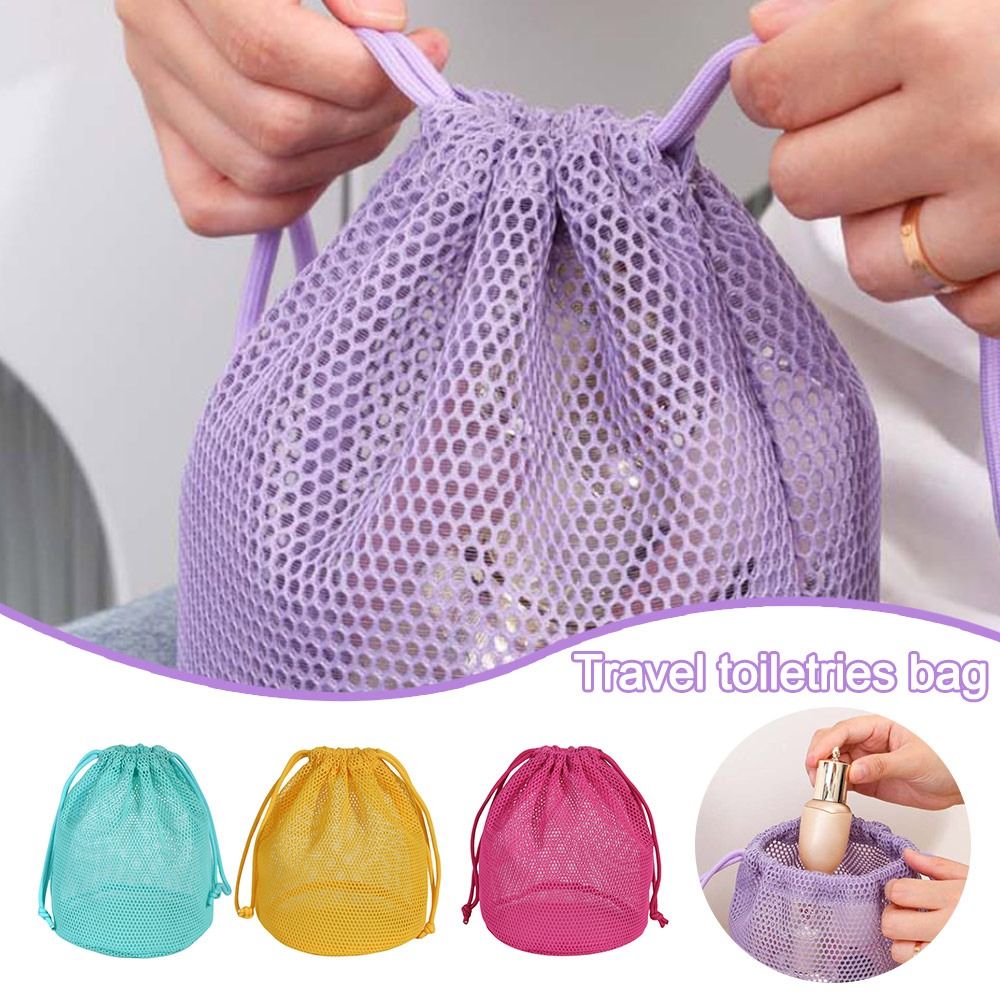 Cosmetic Bags - 세련된 색상의 화장품 파우치, 드로스트링이 달린