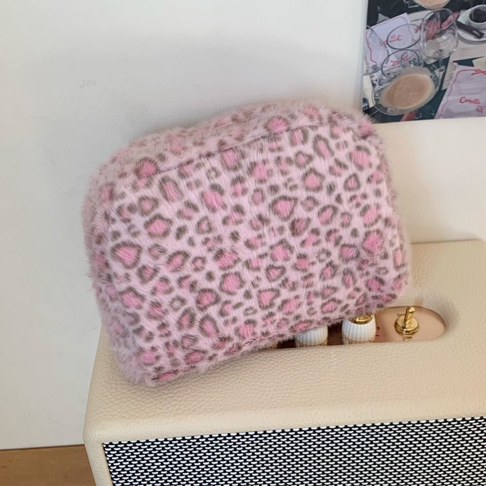 고급스러운 소재의 털 안감 화장품 가방, 대용량, 휴대 - Cosmetic Bags 리뷰 및 가격