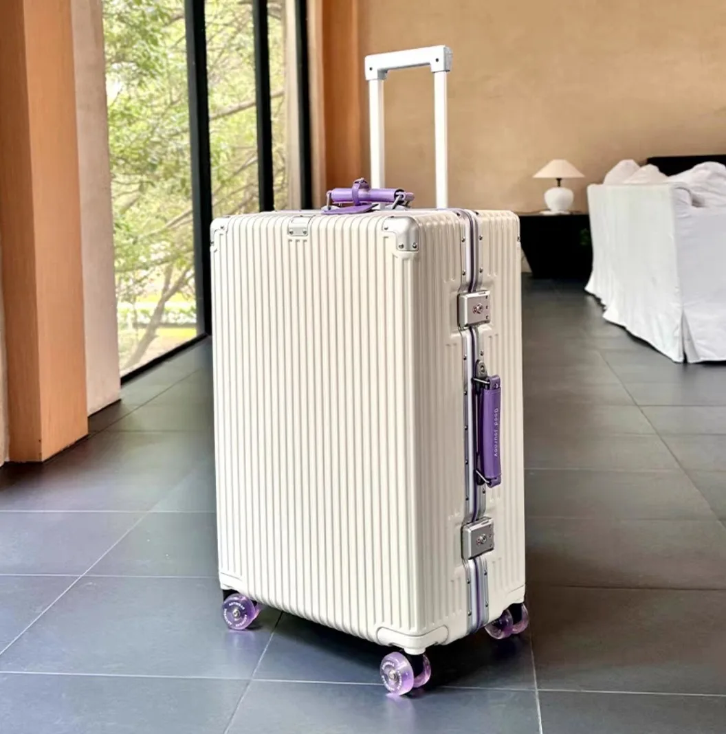 알루미늄 프레임, 다채로운 색상의 소음이 적은 회전 바 - Aluminum Frame Carry On Luggage 리뷰 및 가격