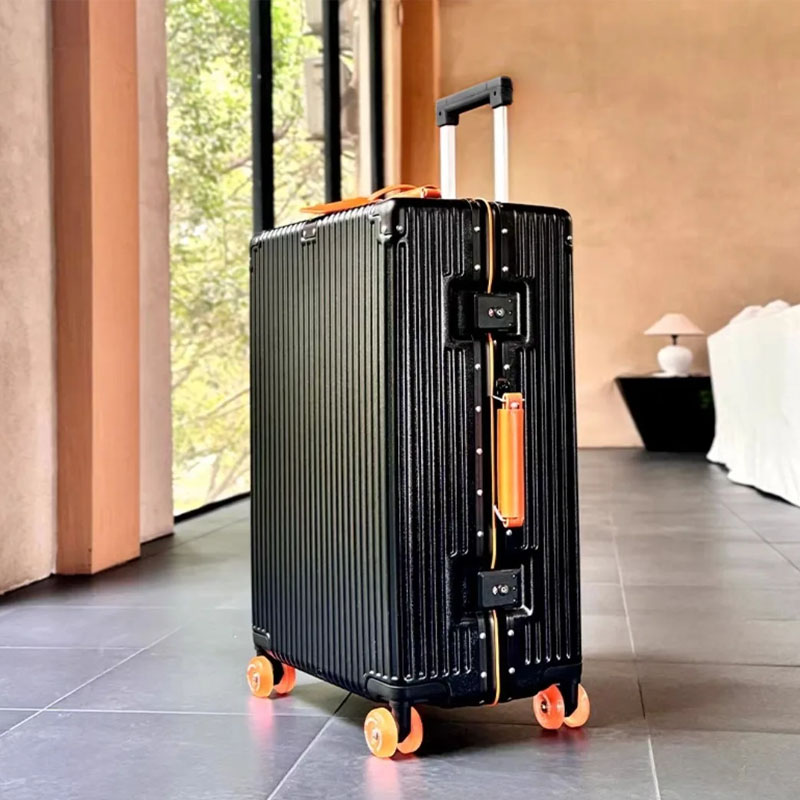 알루미늄 프레임, 다채로운 색상의 소음이 적은 회전 바 - Aluminum Frame Carry On Luggage 리뷰 및 가격