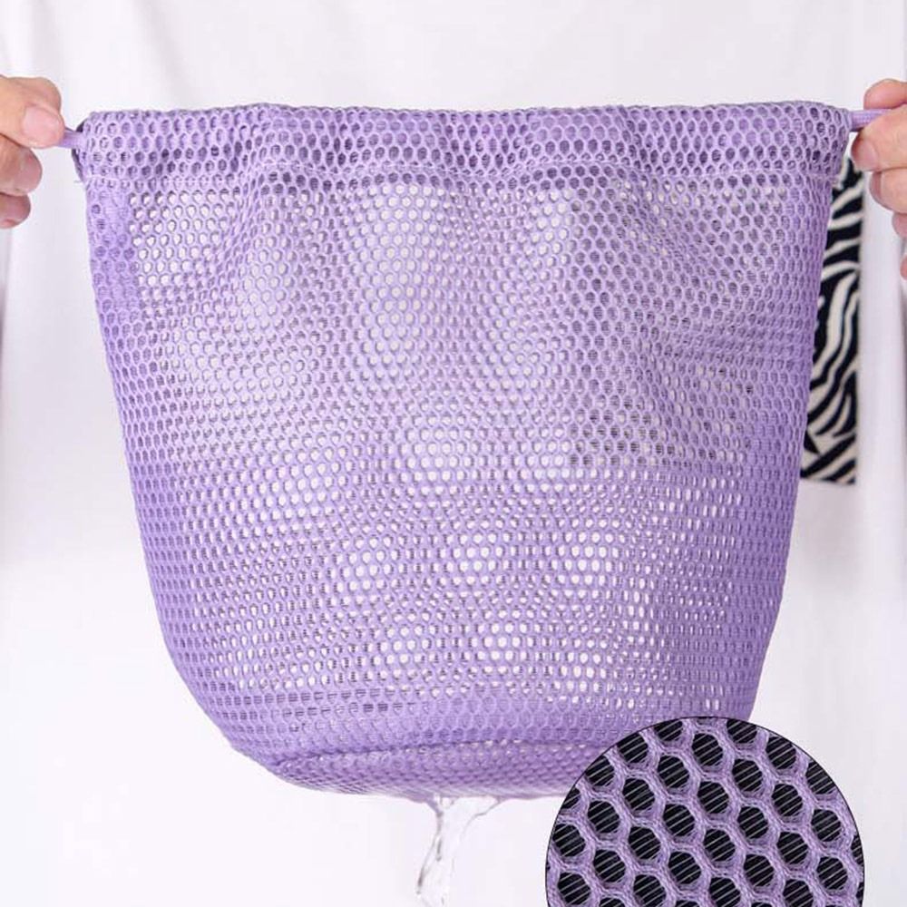 세련된 색상의 화장품 파우치, 드로스트링이 달린 메시  - Cosmetic Bags 리뷰 및 가격