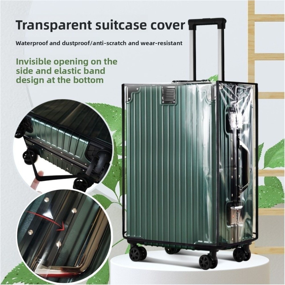 18-30인치 여행용 수하물 커버 PVC 투명 수하물  - Luggage Protective Cover Transparent 리뷰 및 가격