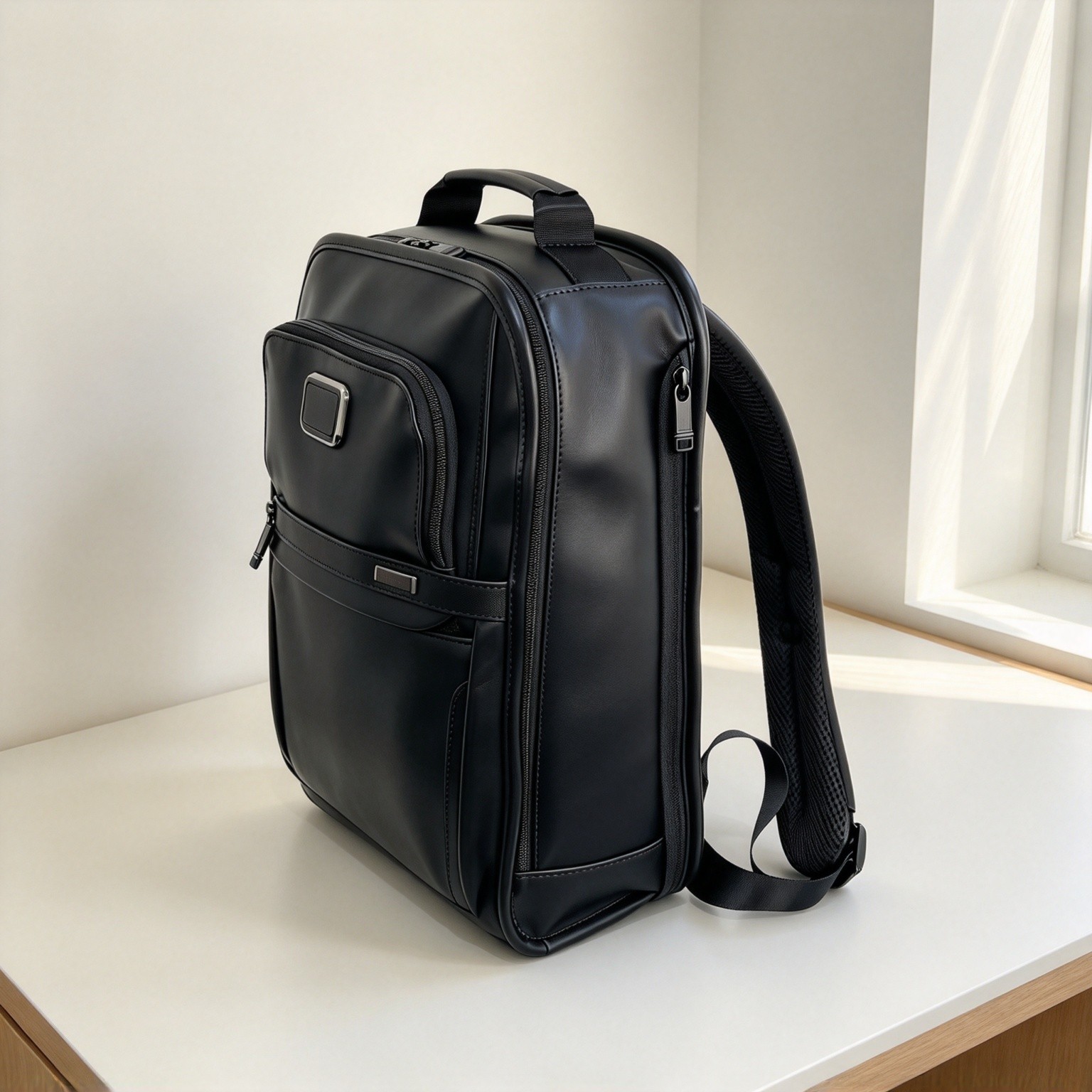 남성용 가죽 노트북 백팩, 비즈니스, 여행 및 일상생활 - Backpacks 리뷰 및 가격