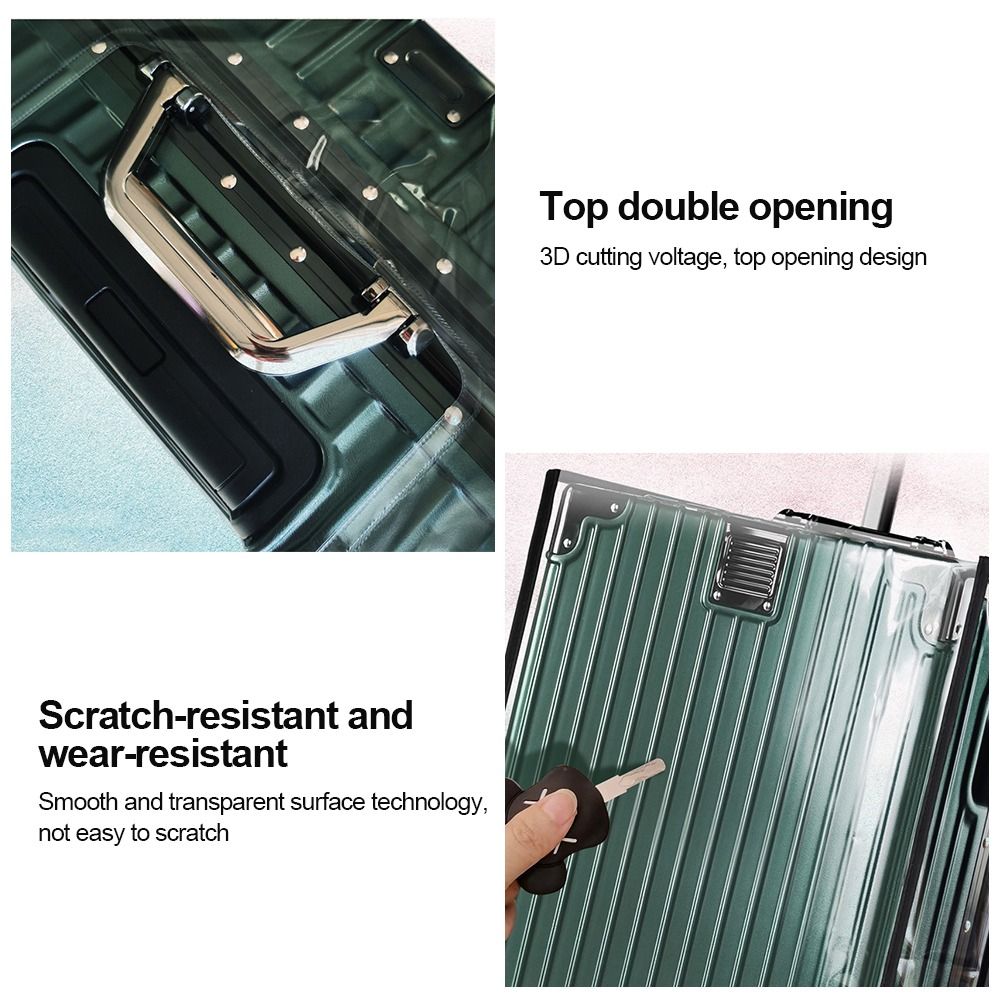 내구성 있는 풀 투명 수하물 보호 커버 방수 PVC 수 - Luggage Protective Cover Transparent 리뷰 및 가격
