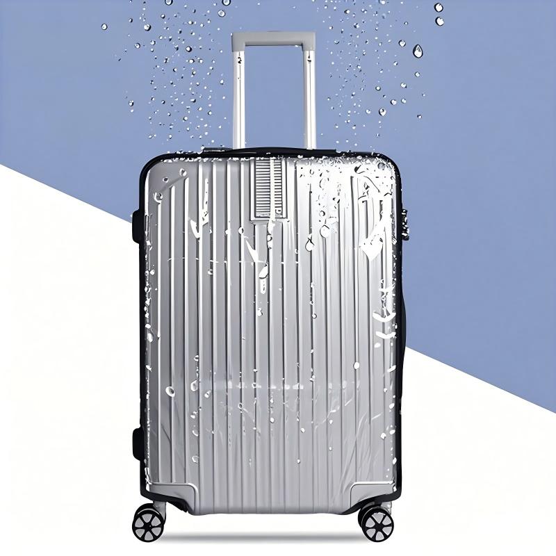 투명 PVC 소재의 여행 가방 보호 커버, 바퀴 달린  - Luggage Protective Cover Transparent 리뷰 및 가격