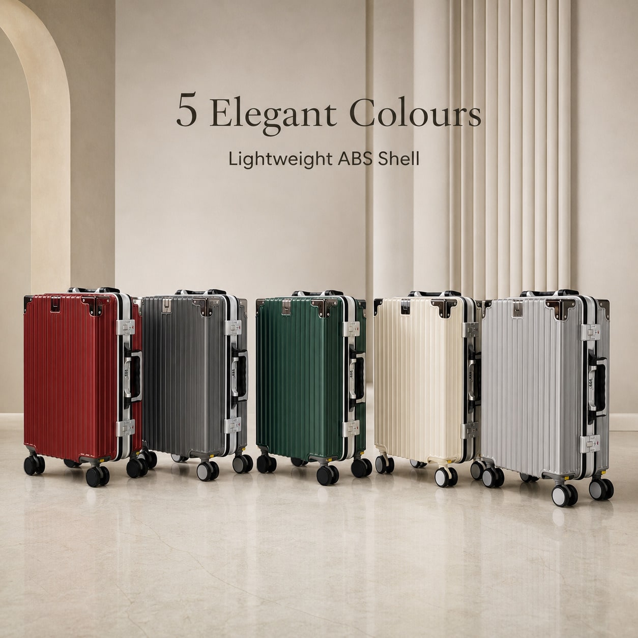 20인치 휴대용 수하물, 항공사 승인, PC 하드 쉘  - Aluminum Frame Carry On Luggage 리뷰 및 가격
