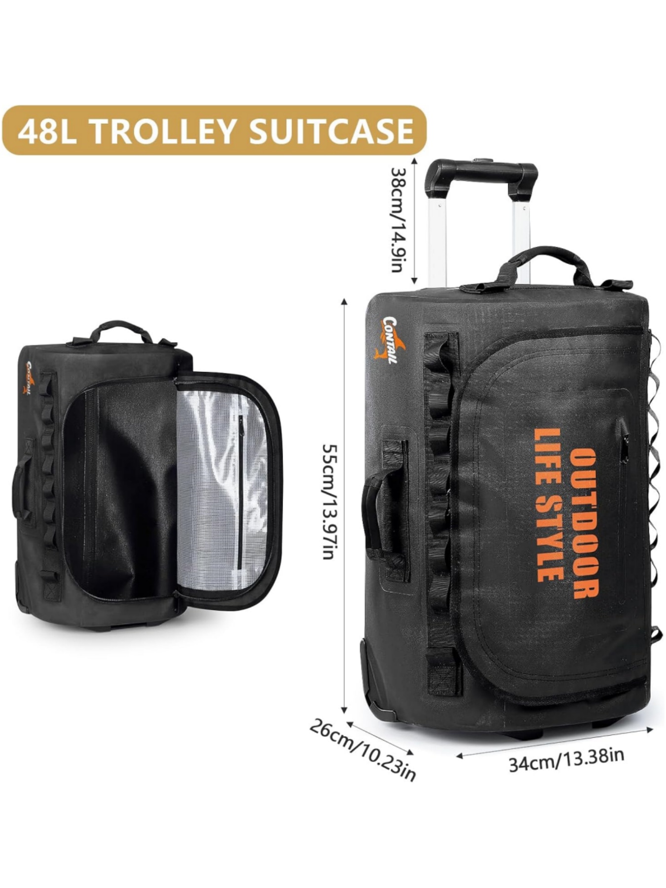 48/95 랠리 휠 다이빙 가방, 바퀴 달린 수하물 가 - Foldable Rolling Luggage Bag 리뷰 및 가격