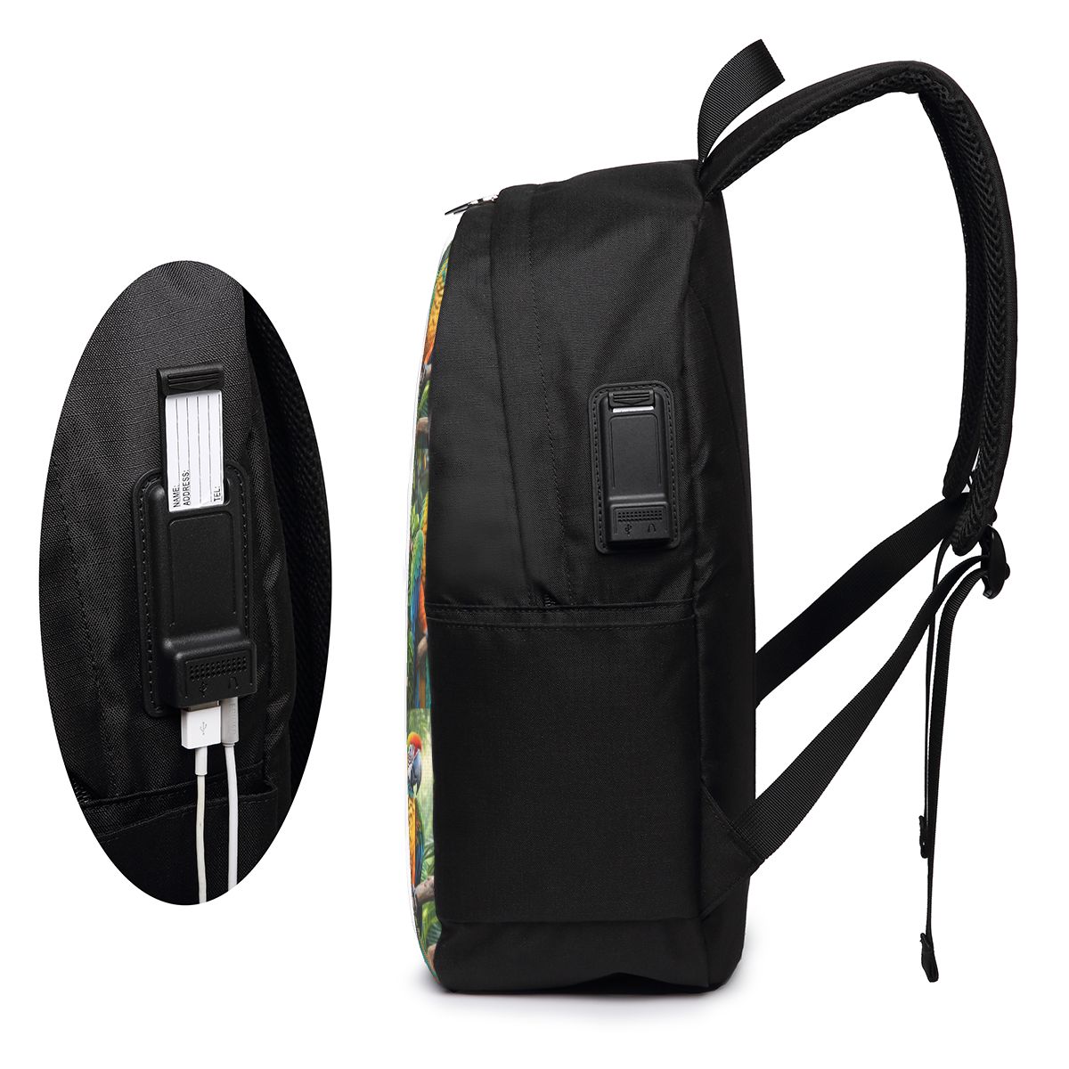 귀여운 맥아오 앵무새 배낭 여행 노트북 가방 컴퓨터 대 - Backpacks 리뷰 및 가격